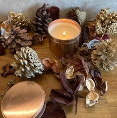 Luxury Range: Savage Candle in a 200ml Rose Gold tin