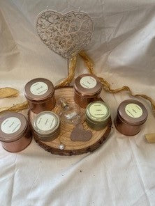 Luxury Range: Savage Candle in a 200ml Rose Gold tin