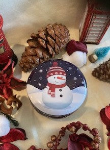 Christmas Tin Candle (Small): Select your festive scent