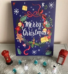 Wax melt Advent calendar: Merry Christmas